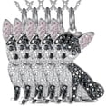 thumbnail image 1 of Cadenas y Dijes de de Chihuaha DogNeck03 5Pzas Chihuahua/Circonia Negro Metal Cadena y Dije. High Monaco MXNGK-005, 1 of 3