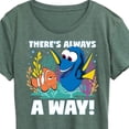 thumbnail image 3 of Disney Finding Dory - There's Always A Way - Women's Short Sleeve Graphic T-Shirt, 3 of 5