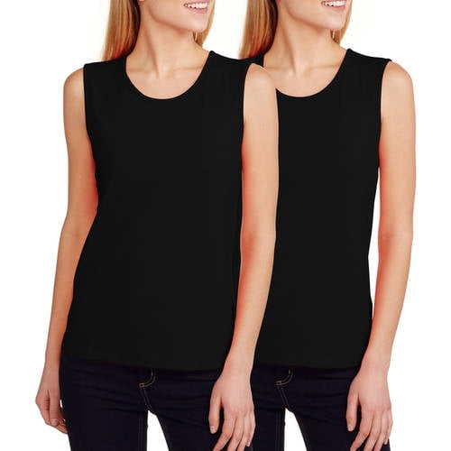 White Stag Ws Ladies Layering Tank 2pcs Pack - Walmart.com