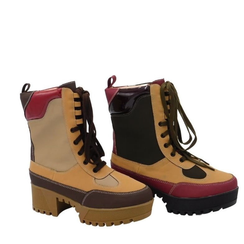 Bamboo powerful best sale platform combat boot