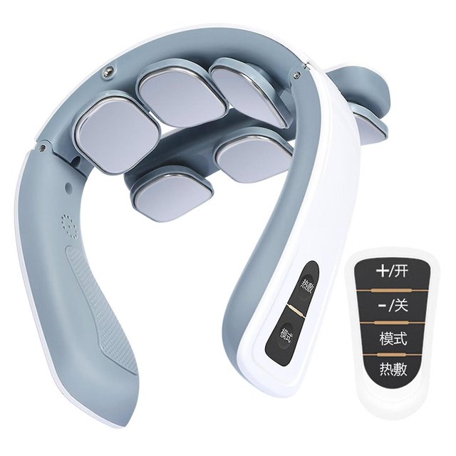 Masajeador de columna cervical de 6 cabezales Masajeador de hombros y cuello con calefacción inteligente