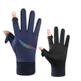 thumbnail image 2 of Lilgiuy Winter Gloves for Men Touch-Screen Windproof Warm Anti-Slip Cold Weather Mittens for Cycling Hiking Running, 2 of 5