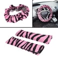thumbnail image 7 of BDK Zebra Print Car Seat Covers Two Tone Zebra Accent on Black, 9pc, Full Set, 7 of 7