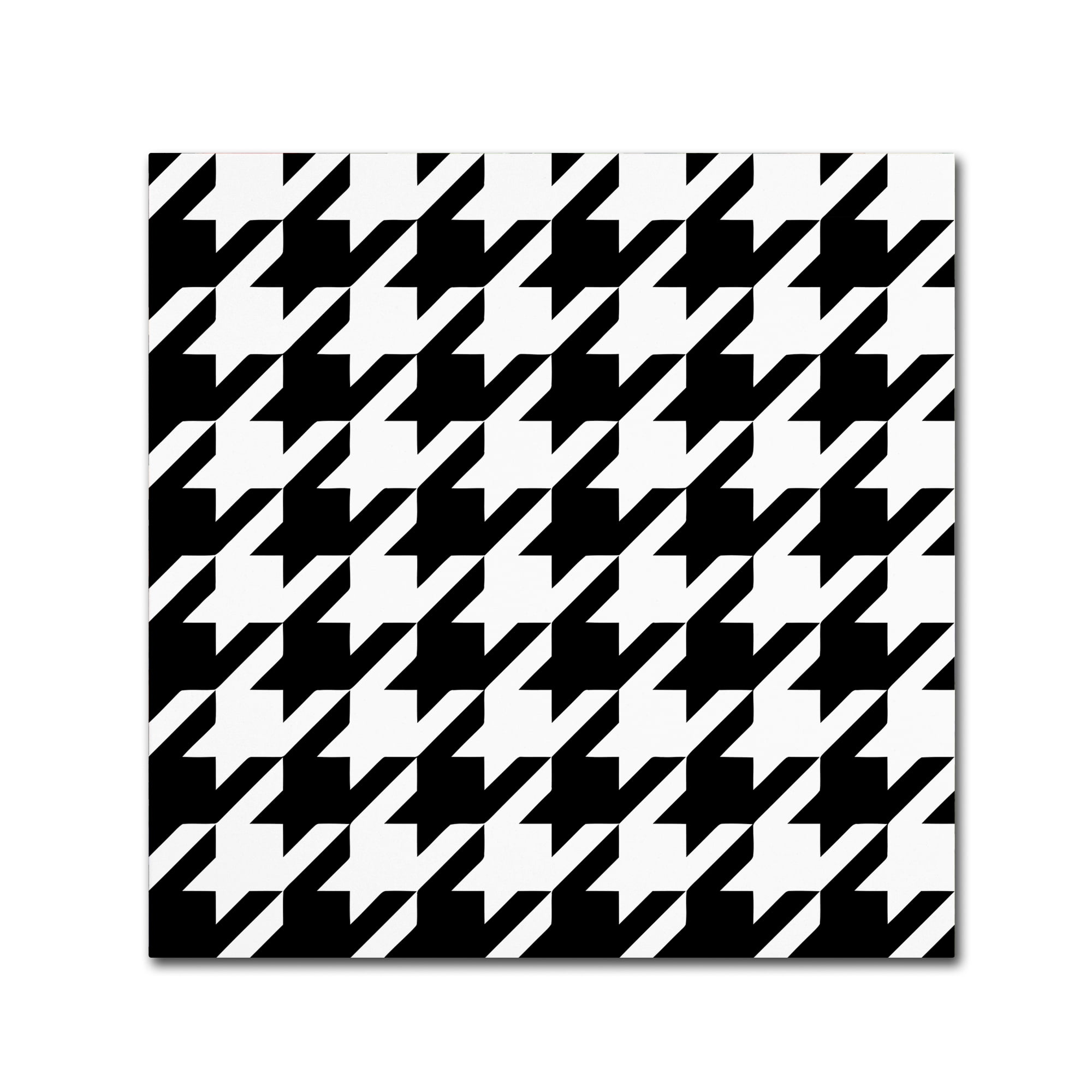 Trademark Fine Art "Houndstooth II" Canvas Art by Color Bakery