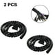 thumbnail image 1 of Funda para cable, tubo para enrollar cables, funda para gestión de cables, adecuada para el hogar, oficina, TV, escritorio, cable, acabado y protección, 1 of 8