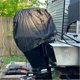 thumbnail image 5 of Boat Marine Outboard Engine Cover, Heavy Duty Hood Motor Cowling Lightweight Protector, Black Waterproof UV Resistant 210D Oxford fabric Windproof Straps, 5 of 5