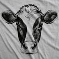 thumbnail image 4 of Mens Ask Me About My Cow Funny Farm Animal Flip Up T shirt Graphic Tees, 4 of 9