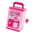 thumbnail image 4 of Milaget Kids Piggy Bank Large Capacity Home Decoration Birthday Gift Educational Toy Rose Red, 4 of 9