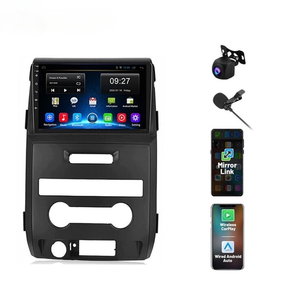 For Ford F150 2009-2014 Android 15 Car Stereo Radio Carplay GPS Navi Wifi Player