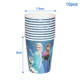 thumbnail image 4 of Decoraciones para fiesta de cumpleaños de Frozen de Disney, juego de globos temáticos de princesa Anna Elsa, vajilla desechable, pancarta, caja de dulces Frozen, 4 of 5