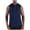 Navy, variant on Chiccall Men's Summer Tops Athletic Gym Sleeveless Mesh Hoodie with Drawstring & Big Pocket Quick Dry Lightweight Breathable Activewear
