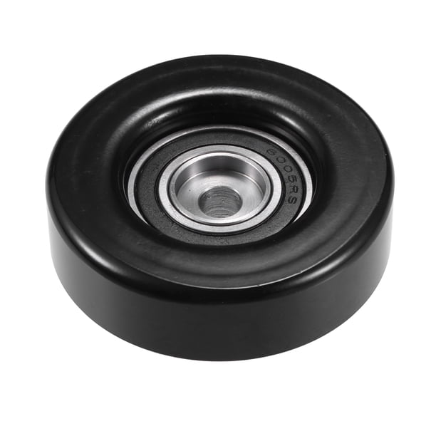 Accesorio de montaje del tensor de la correa de transmisión polea tensora No.1753077E00 para Suzuki SX4 2007-2009 Metal negro Unique Bargains