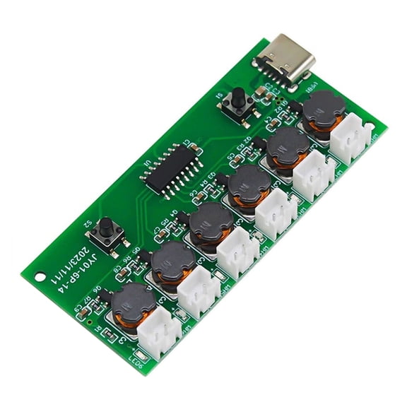 High Efficiency 6 Channel Mists Maker Circuit Board Six Sprays Ultrasonic Humidifier Module Atomization Control Board