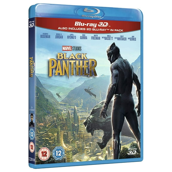 Black Panther 2018 3D Blu-ray Region Free