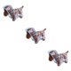 thumbnail image 2 of Greeniant Chubasquero impermeable para mascotas para cachorros - Hebillas de doble Chaqueta de ropa transparente de secado rápido Marco azul M Type1 NO1, 2 of 6