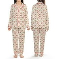 thumbnail image 4 of Papillon Pajama Sets For Women, Dog Christmas Pajamas, Christmas Pajamas, Family Christmas Pajamas, 4 of 5