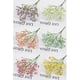thumbnail image 4 of Matsuzay 6 Piezas Tallos Artificiales de Eucalipto Decoración Color: Blanco, 4 of 6