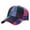 Purple, variant on Stylish Plaid Outdoor Sun Hat Casual Trendy Cap Baseball Cap For Leisure" Purple