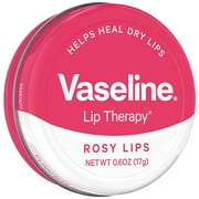 Vaseline Lip Therapy Lip Balm Tin Rosy Lips 0.6 oz