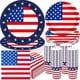 thumbnail image 2 of Independence Day Party Utensils Plates Paper Cups Tissues Party Props Decoration Sets, 2 of 4