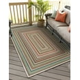 thumbnail image 2 of Rugs.com Baja Outdoor Collection Rug – 6' x 9' Multi Medium Rug Perfect For Bedrooms, Dining Rooms, Living Rooms, 2 of 3