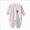 D97-Light Pink, variant on 9-12 Months Newborn Baby Romper For Spring And Fall Long Sleeve Seamless Warm Cartoon Printed For Boys And Girls Light Pink