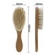 thumbnail image 4 of Cepillo de pelo de madera para bebés para recién nacidos Peine para el cabello de lana suave Ma MABOTO Cepillo de pelo, 4 of 7