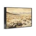 thumbnail image 2 of Stupell Industries Rustic Lodge Desert Wildflowers in Golden Valley Black Framed Giclee Art, 30 x 20, by Franklyn Gregory, 2 of 8