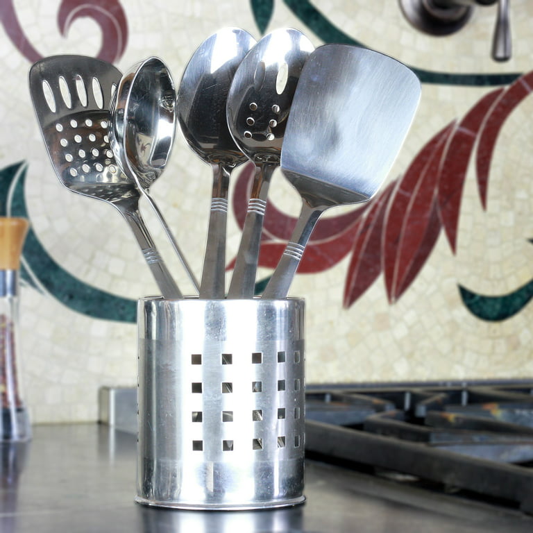 ReaNea Kitchen Utensils Set 37 Pieces, Stainless Steel Cooking