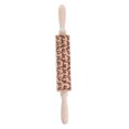 thumbnail image 1 of Rolling Pin de madera hermoso rodillo de impresión para la tienda de inicio Hornear (patrón de gato), 1 of 7