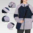 thumbnail image 6 of MERIDIANA Women's Lightweight Jacket - Packable Hooded Windbreaker with Sling Bag, 6 of 8