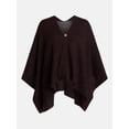thumbnail image 6 of Scenario Women's Button Front Ruana, Mid-weight, Sizes S-XL, 6 of 6