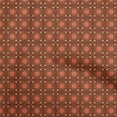 thumbnail image 1 of oneOone Cotton Poplin Maroon Fabric Arabic Moroccan Fabric For Sewing Printed Craft Fabric By The Yard 42 Inch Wide, 1 of 4