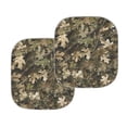 thumbnail image 2 of Yuyamidu Camo Hunting Wood Car Sun Shade Windshield 2 Pcs Windshield Cover Car Accessories for Audo Truck Van Easy to Install Sun Visor for Car Windshield, 2 of 5
