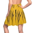 thumbnail image 6 of Effete Feline Claw Marks Scratch Women Skater Skirt (AOP), 6 of 7