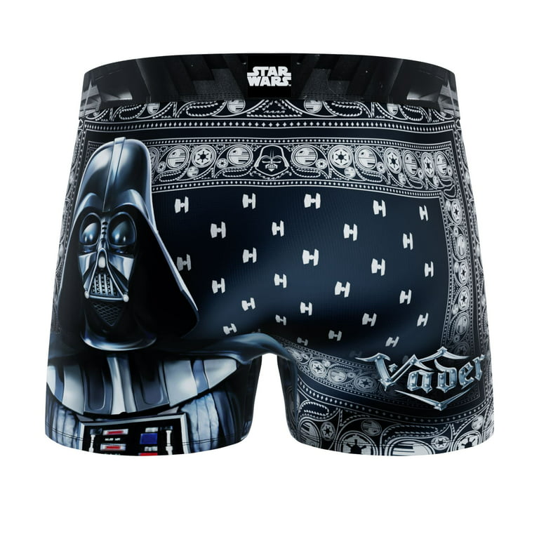 CRAZYBOXER Men's Underwear Star Wars Stretch Soft Boxer Brief Comfortable  (3 PACK)