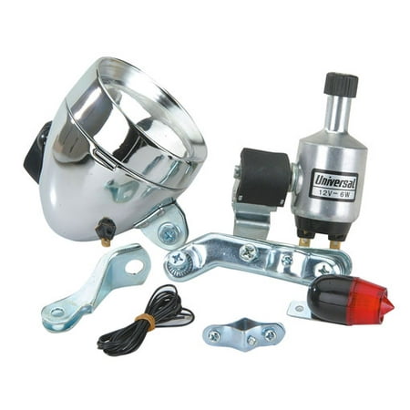 Cruiser Bike Lights - Generator Bullet Light Set. Bike light, bicycle light, lowrider , beach cruiser, chopper, limo, stretch bike, bmx, track