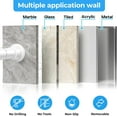 thumbnail image 4 of 2pack Tension Curtain Rod 30 to 62 Inch, White Spring Tension Curtain Rod Adjustable Expandable Curtain Rod No Drilling, Spring Loaded Curtain Rods for Windows, Bedroom, Doorway Door, Closet, 4 of 6