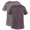 Frost Grey/Dusty Grape, variant on Men's & Big Men's Longline Curved Hem Elongated Tee Shirt, 2-Pack, Sizes XS-5XL