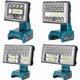 thumbnail image 2 of Para Ma*kita Batería de Iones de Litio de 18V Luz de Trabajo LED Linterna Inalámbrica de 8 Pulgadas Lámpara de Inundación de Emergencia Lámpara de Acampar Iluminación Exterior, 2 of 7