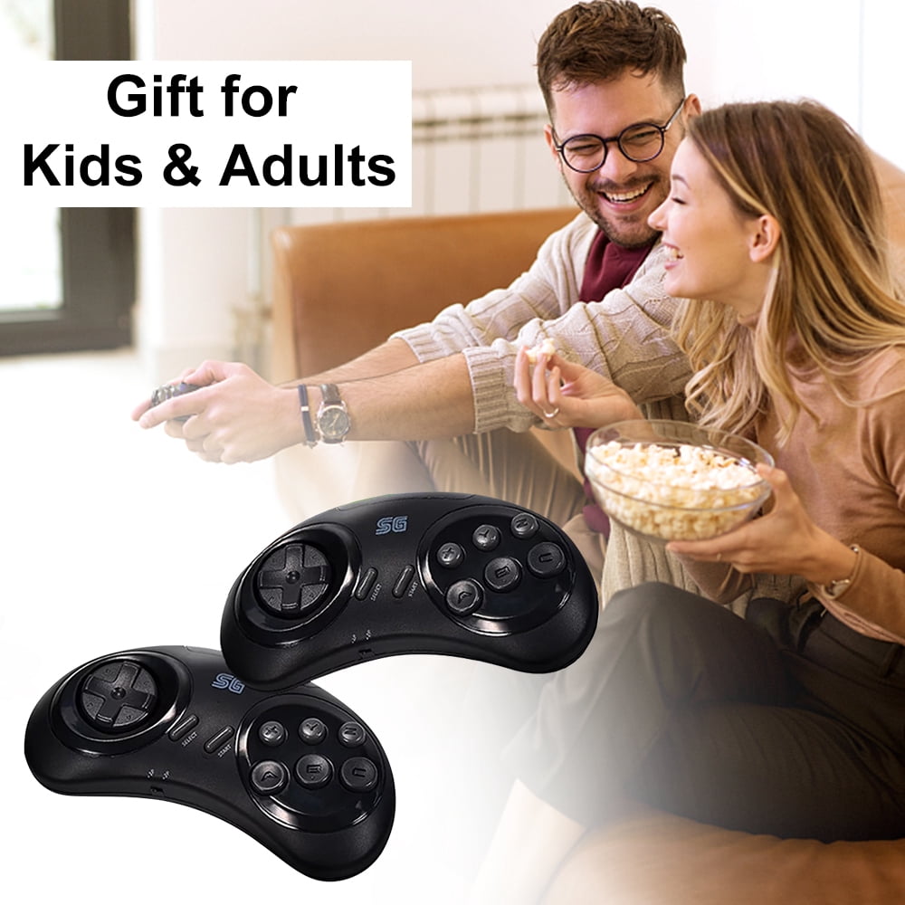 DATA FROG 16-bit Video Game Console 4K Game Stick for Sega Genesis/Mega Drive HDMI 1900+ TV Games arcade