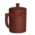 thumbnail image 4 of Yixing Purple Sand Clay Tea Cup 500ml Chinese Zisha Teacups Handle Lip Mugs, 4 of 8