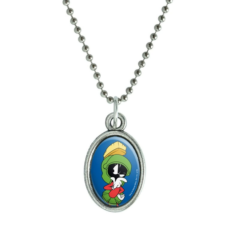 Marvin the shop martian pendant