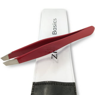 Mini Slant Tweezers  Silver – Zizzili Basics
