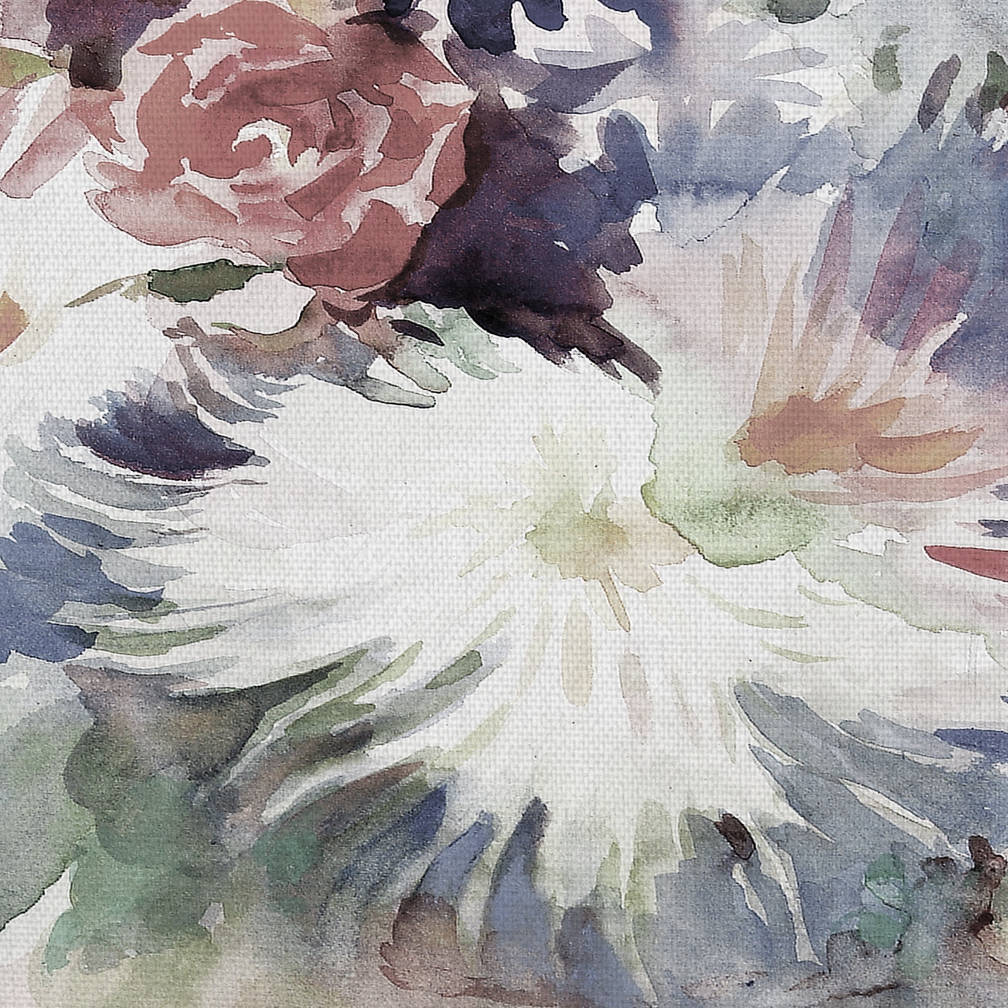 Masterpiece Art Gallery Impromptu Flower Bouquet Part I Soft by Theresa Troise Heide Canvas Art Print 22" x 28"