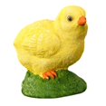thumbnail image 3 of Estatua de pollito de jardín, figura de animal, escultura de resina, figura de gallo en miniatura para Estilo A, 3 of 8