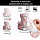 thumbnail image 4 of Herunwer Acrylic Decorative Sign Christmas 2D Flat Print Acrylic Decorative Desktop Decoration for Home Office Garden, 4 of 5