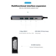 thumbnail image 3 of Type C to HDMI 4K USB3.0 PD Docking Station - Multi-in-One Hub for Mobile Phones, Laptops and Computers, 3 of 4