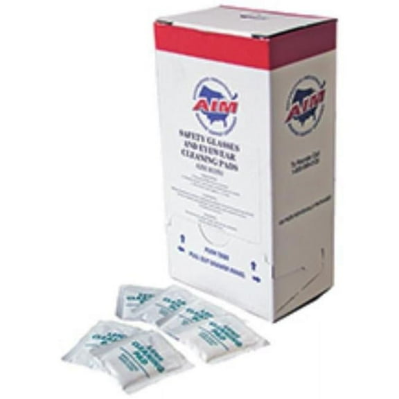 Nestor Sales AIM-80350 8 x 5 in. Eyewear Cleaning Wipes