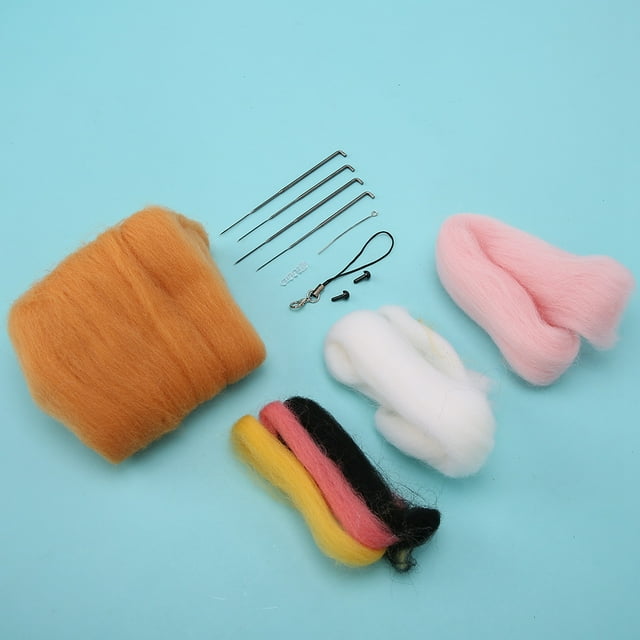Needle Felting Material Bag, Needle Felting, Super Cute Doll Needle Felting, For Home Festival Decor